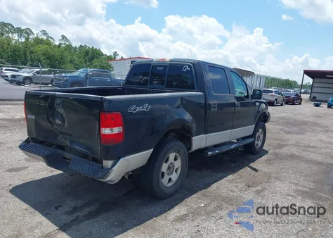 2006 Ford F-150 Xlt из США, поврежденный, VIN 1FTRW14W26FA80482